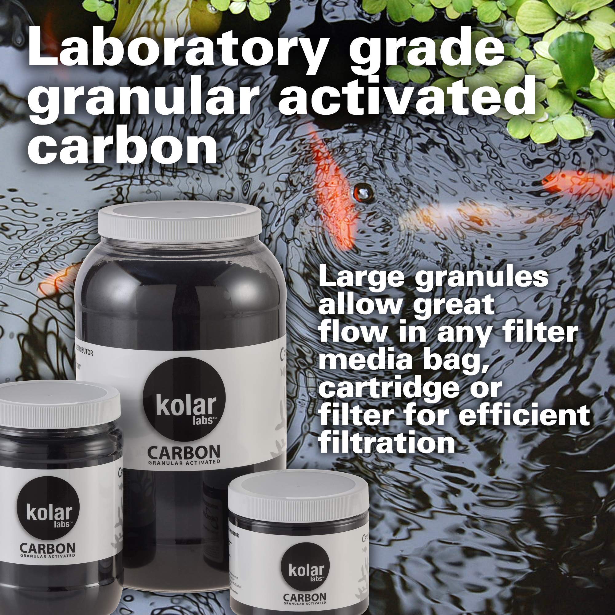 Kolar Labs Crystal Cal in filter bag demonstrates filter compatibility.