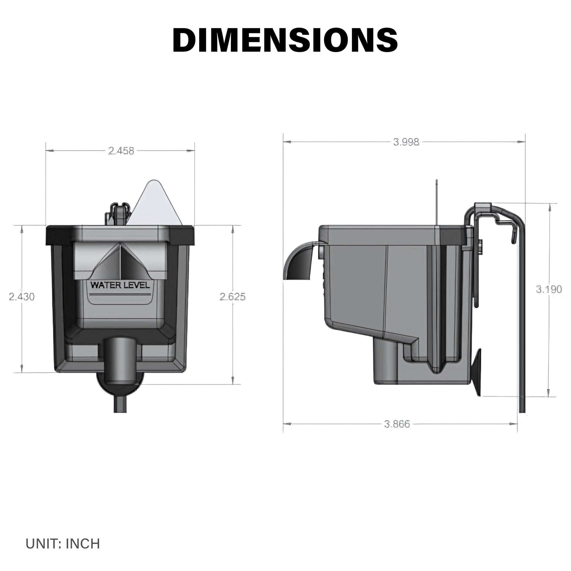 Koller Products Internal Power Filter suits tropical aquariums for steady filtration and clarity.