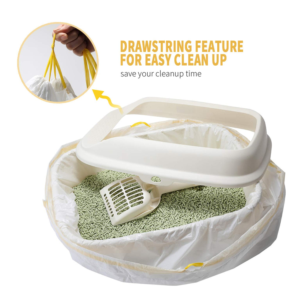 KONE durable liners resist punctures for long-lasting litter protection.