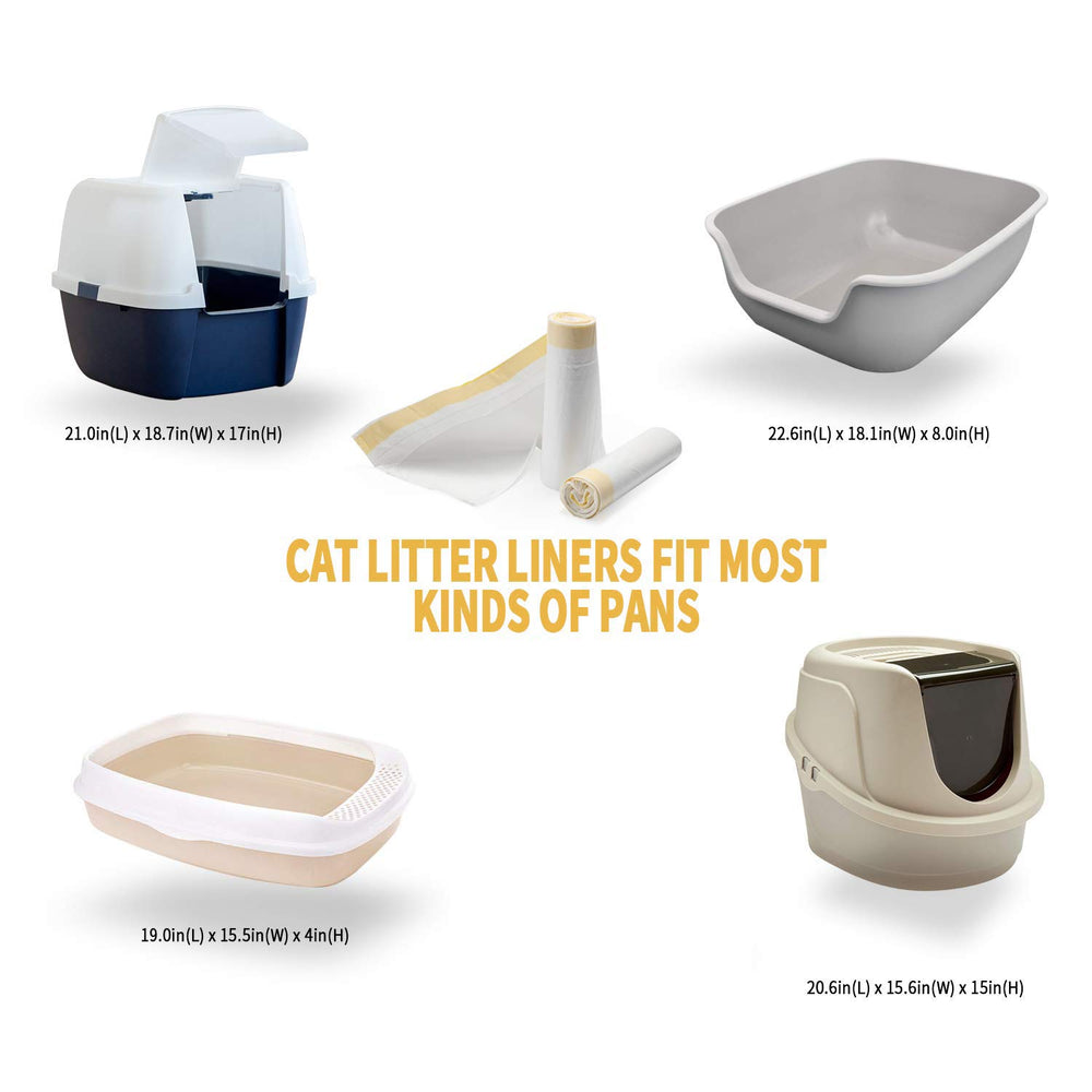 KONE leak-proof liners are perfume-free for a mess-free litter area.