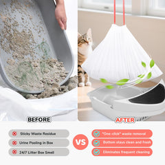 KONE pre-separated bags simplify disposal and reduce tearing risk