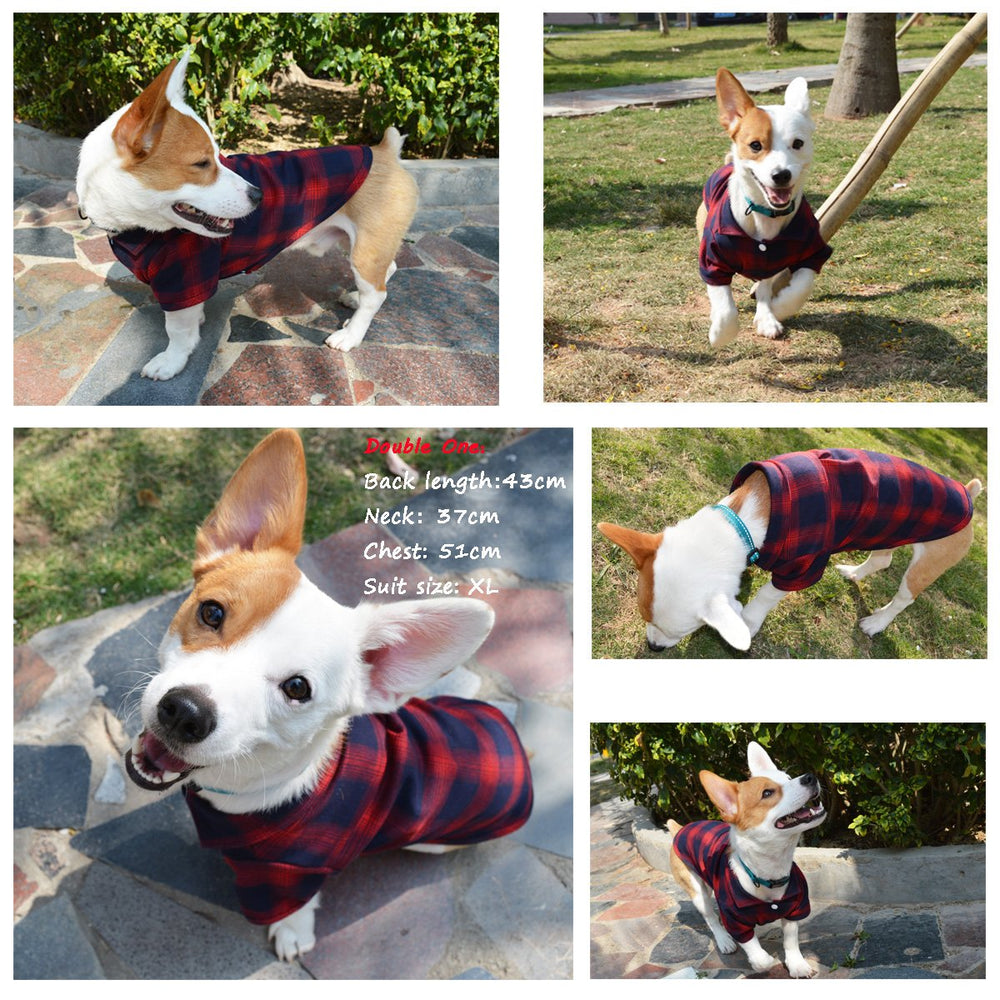 Koneseve dog shirt size chart guide helps choose the right fit.