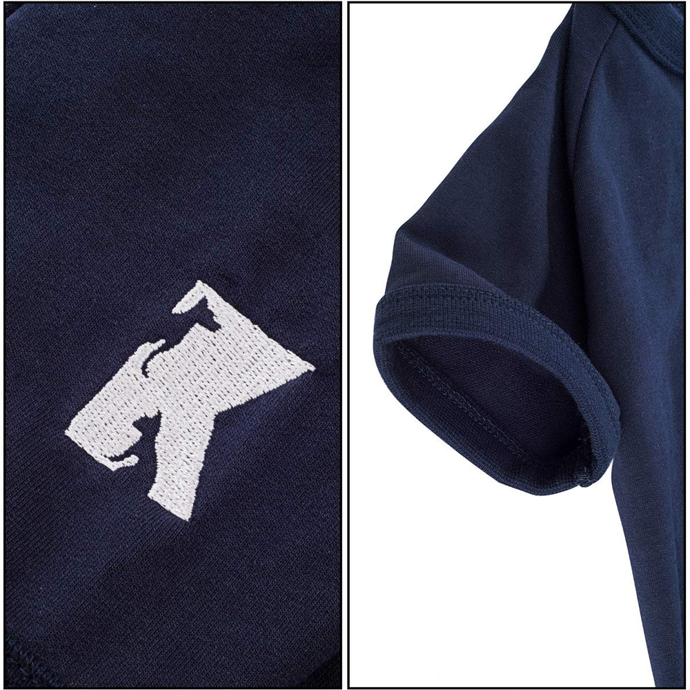 Koneseve embroidery sleeve detail adds charm and matching outfits.