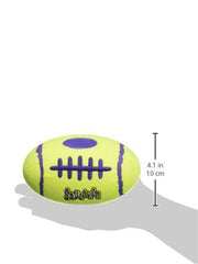 KONG Air Dog Squeaker Toy large 2-pack green color emphasizes durable chew-friendly design