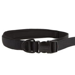 KONG attachment ring on leash for dispenser or keys during outings.