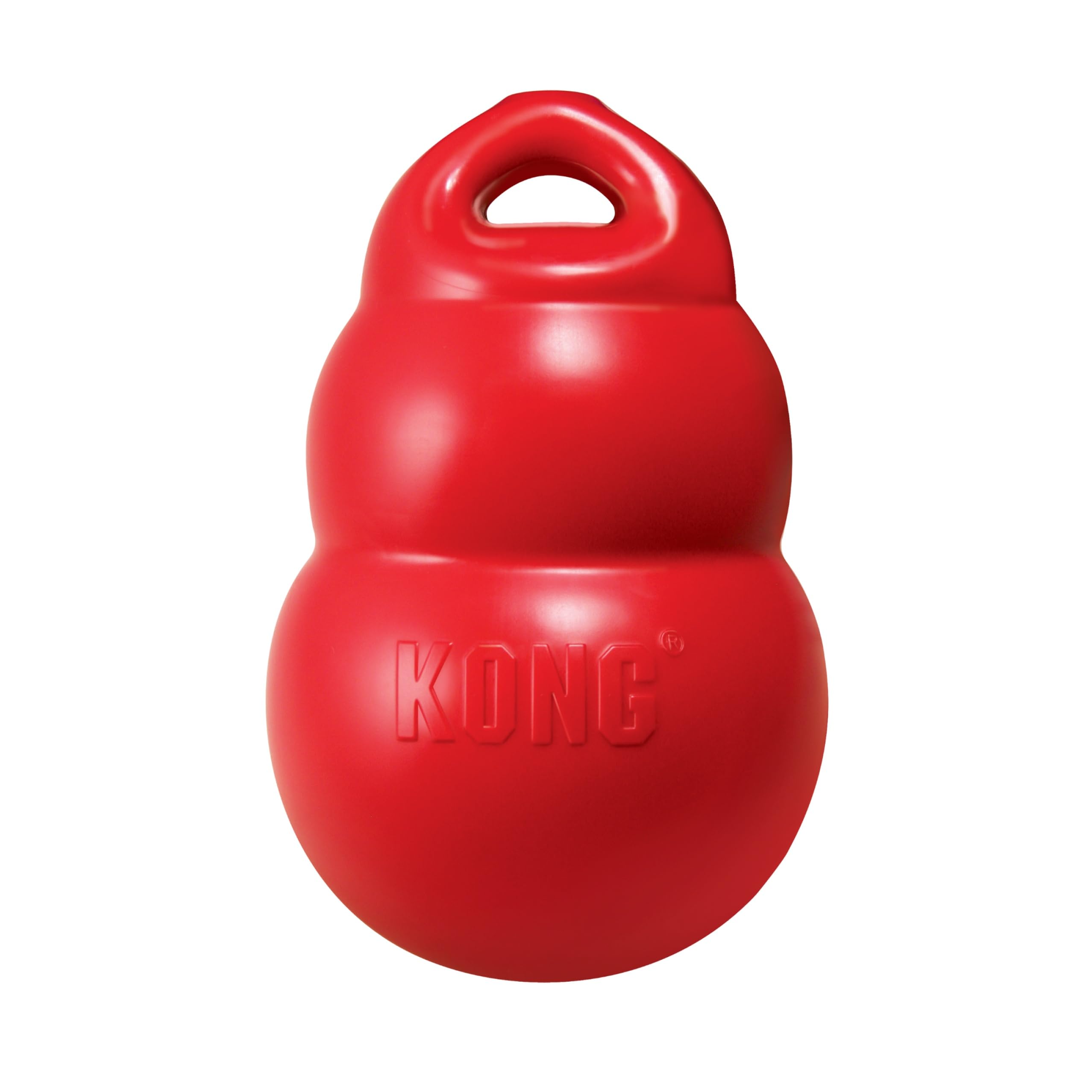 KONG Bounzer XL displays durable material for long-lasting fetch play