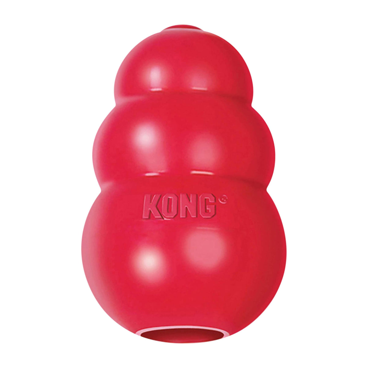 Juguete KONG Classic rojo para masticar y entretener