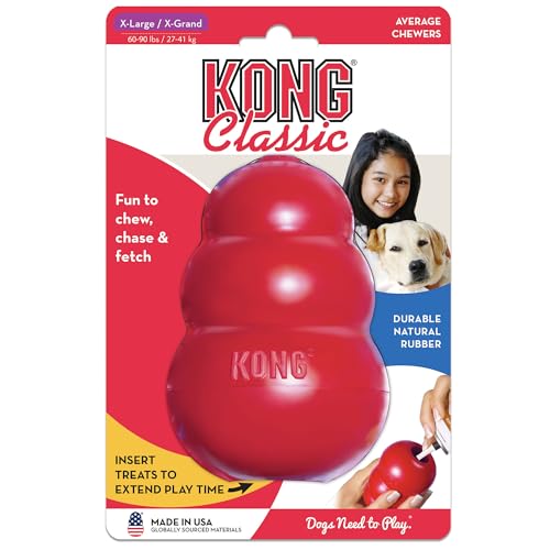 KONG Classic stuffed dog toy versatility shown for training, enrichment, and crate activities.