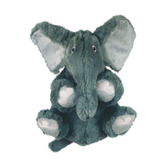 KONG Comfort Kiddos Elephant full view: cuddly plush dog toy for large dogs' solo play and snuggle