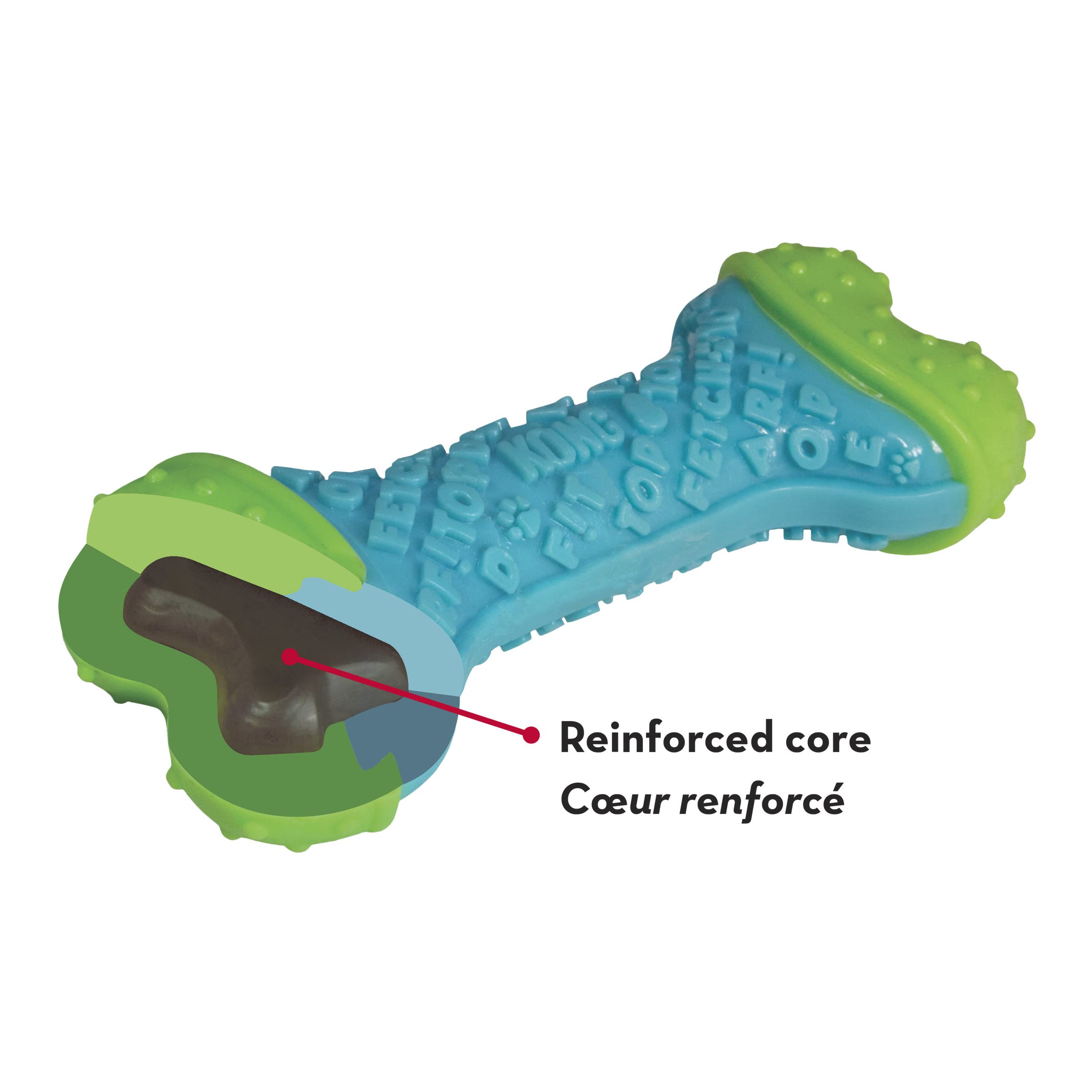 KONG CoreStrength fetch-friendly design supports active bonding and exercise.