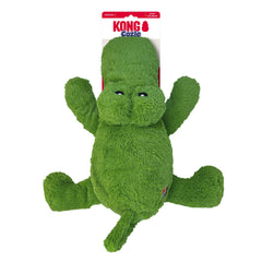 KONG Cozie Ali Alligator XL with squeaker for active play