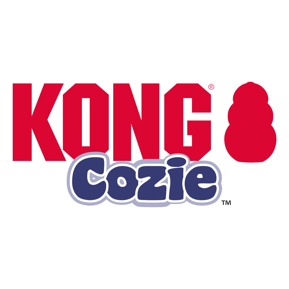KONG Cozie Marvin Moose indoor play suitable for small and medium dogs.