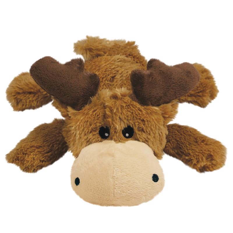 KONG Cozie Marvin Moose plush toy for soft snuggle moments and indoor play.