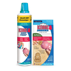 KONG Easy Treat 14oz puppy large packaging shows USA-made treats for rewards