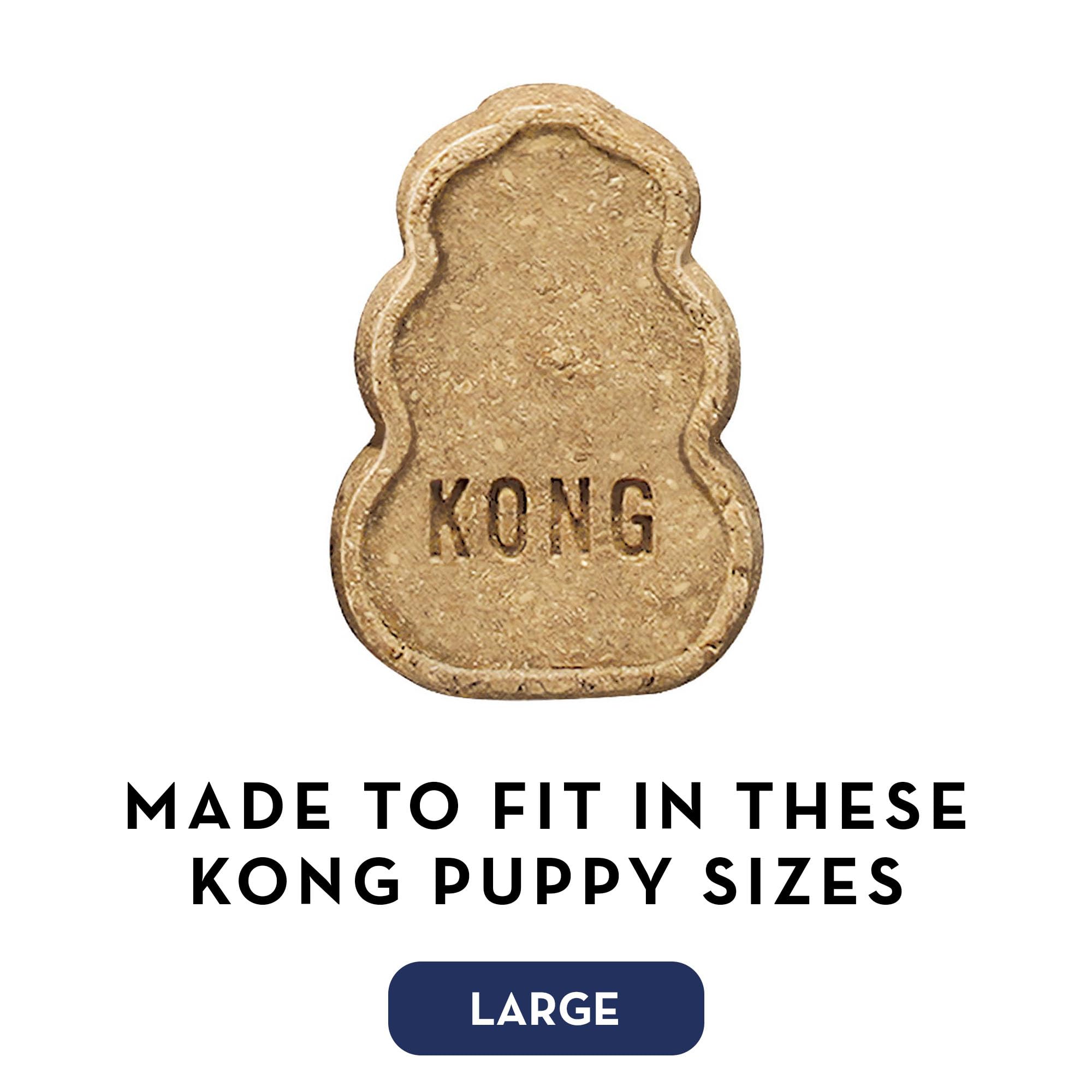 KONG Easy Treat freeze option visual suggesting extended challenge and mental stimulation