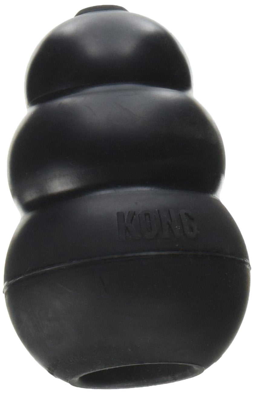KONG Extreme dog toy durable chew, medium size, two-pack for long-lasting chewing and solo play