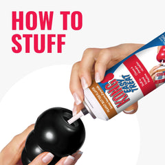 KONG Extreme dog toy with freezer-ready stuffing supports longer enrichment sessions.