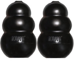 KONG Extreme dog toy large outer view shows ultra-durable rubber for powerful chewers