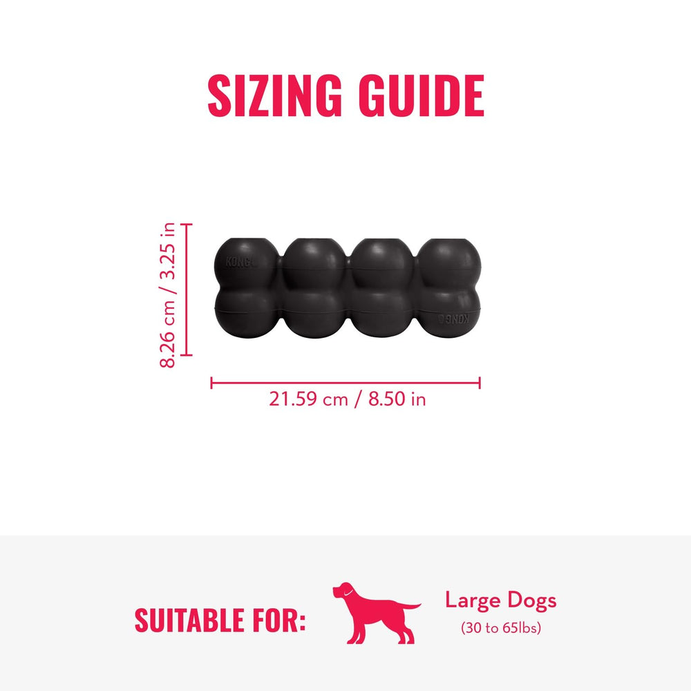 KONG Extreme Goodie Ribbon in action during solo chew sessions