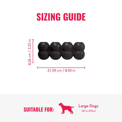 KONG Extreme Goodie Ribbon in action during solo chew sessions