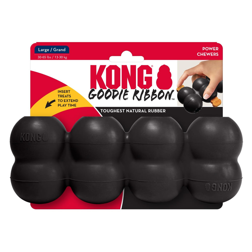 KONG Extreme Goodie Ribbon home-play friendly for pets and owners
