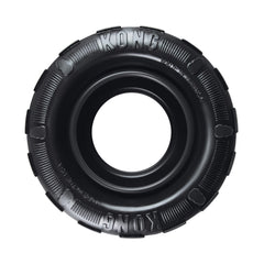 KONG Extreme Tires close-up of durable natural rubber tread for powerful chewers.