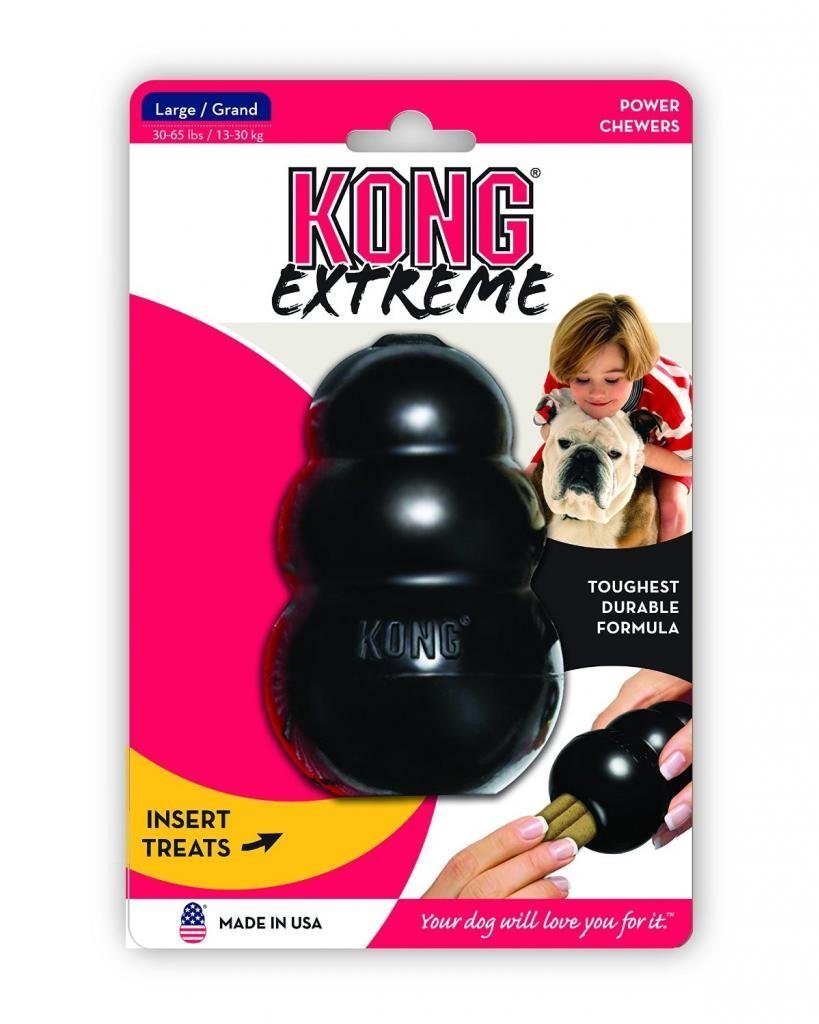 Kong Extreme two-pack packaging emphasizes value for households with multiple chewers