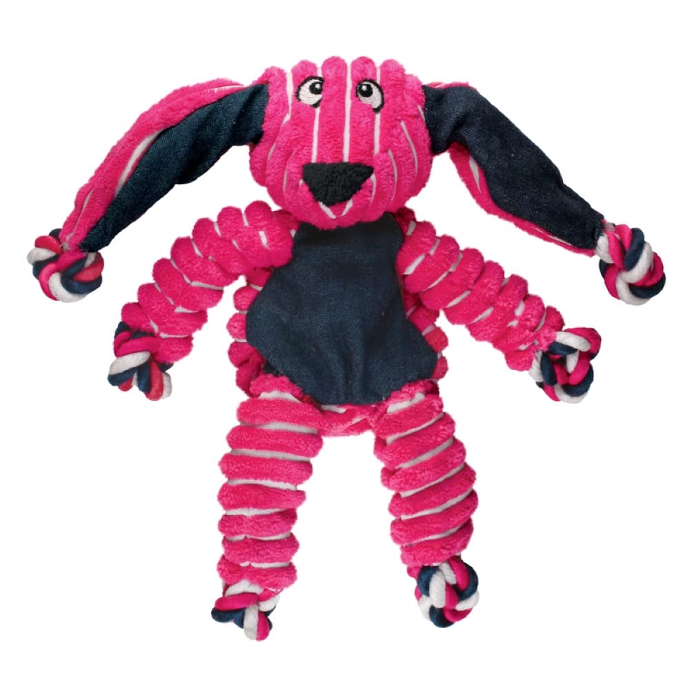 KONG Floppy Knots minimal stuffing feature promoting easier cleanup after games.