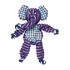 KONG Floppy Knots rope tug toy elephant design for medium and large dogs ready for playful tug sessions