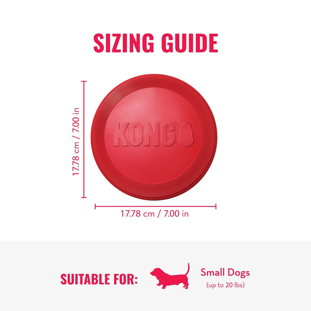 KONG Flyer outdoor play ideal for healthy exercise and active pets