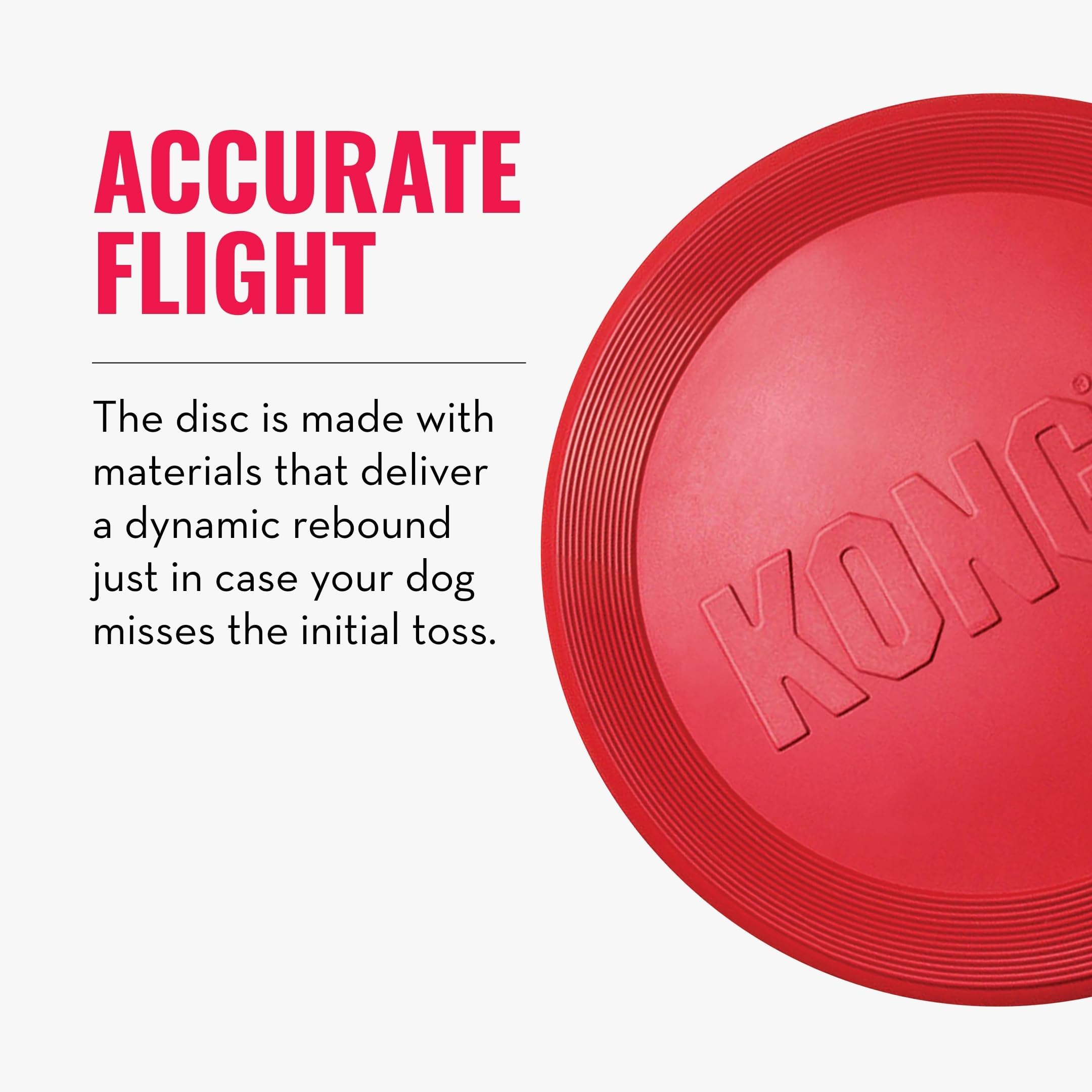 KONG Flyer park-yard-use illustrates portability for fetch on the go