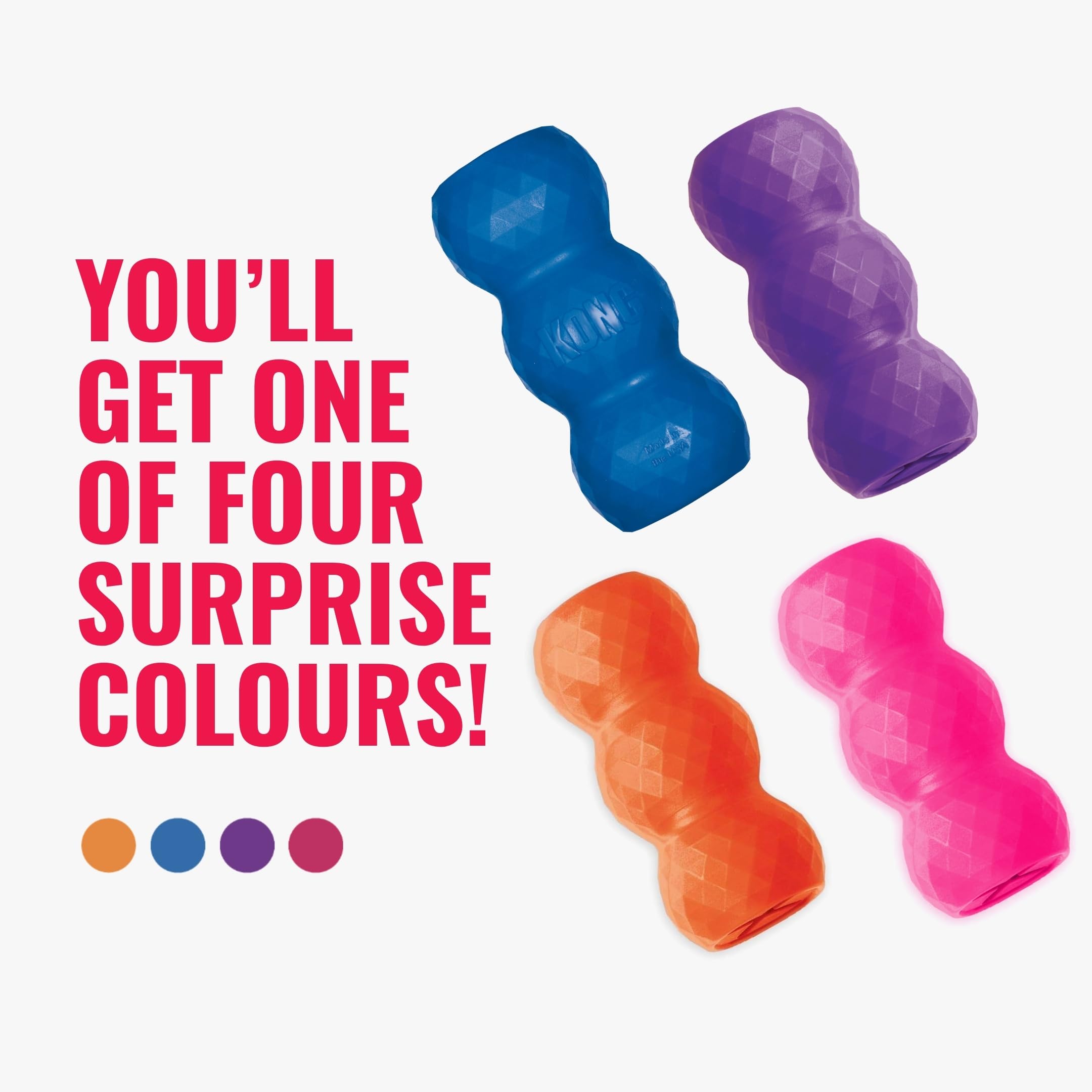 KONG Genius Mike available in assorted colors for versatile home styling.