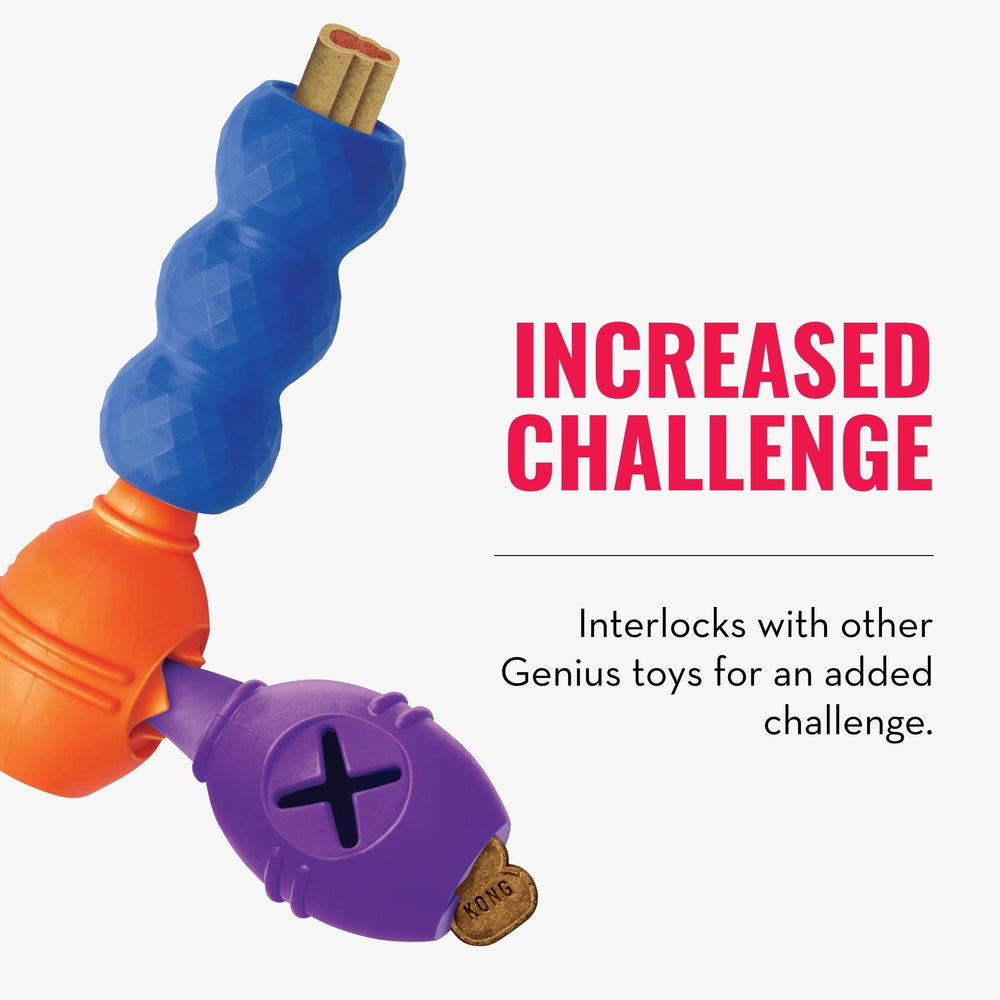 KONG Genius Mike pairs with Genius Leo for higher difficulty and longer engagement.