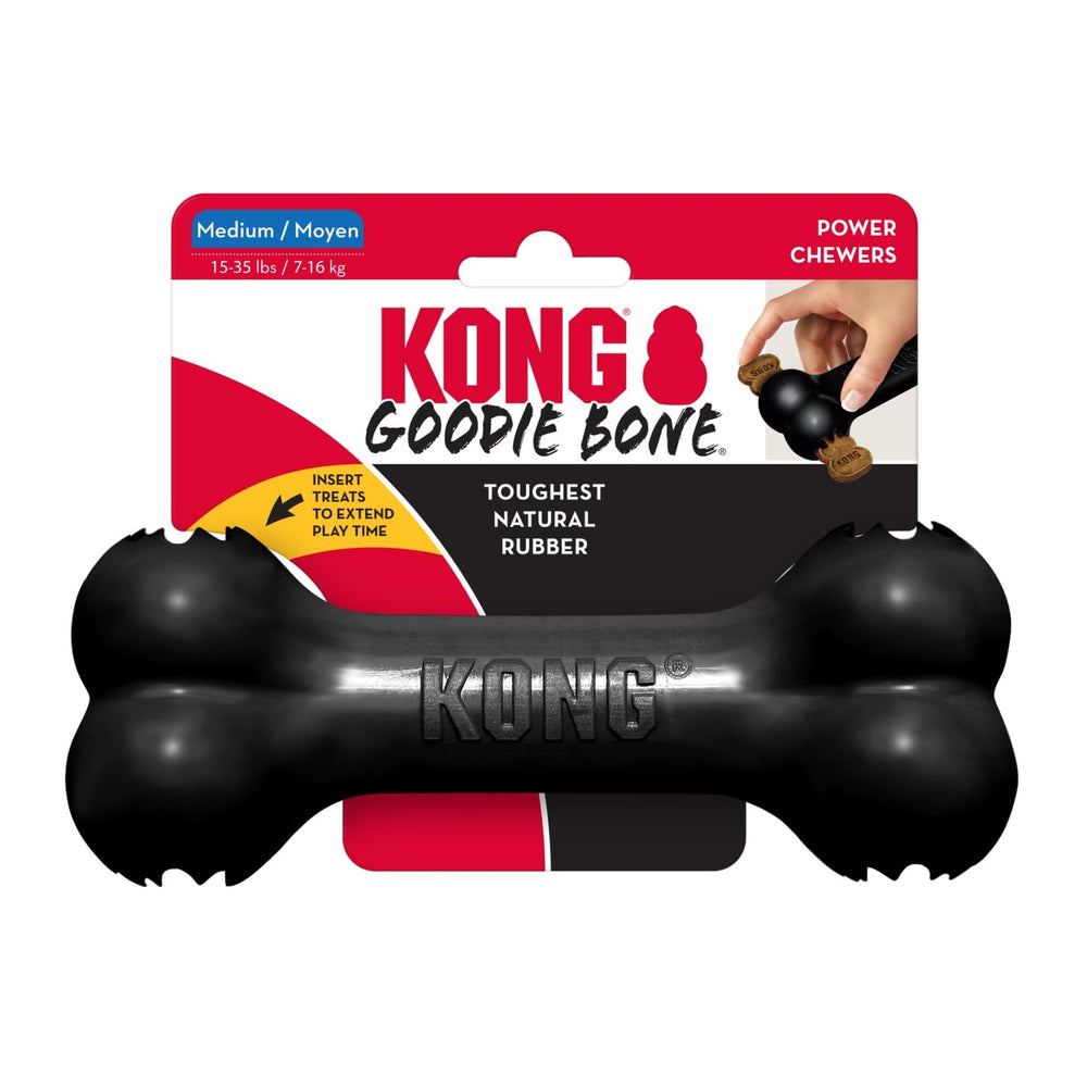 KONG Goodie Bone Extreme packaging image for easy shelf display.