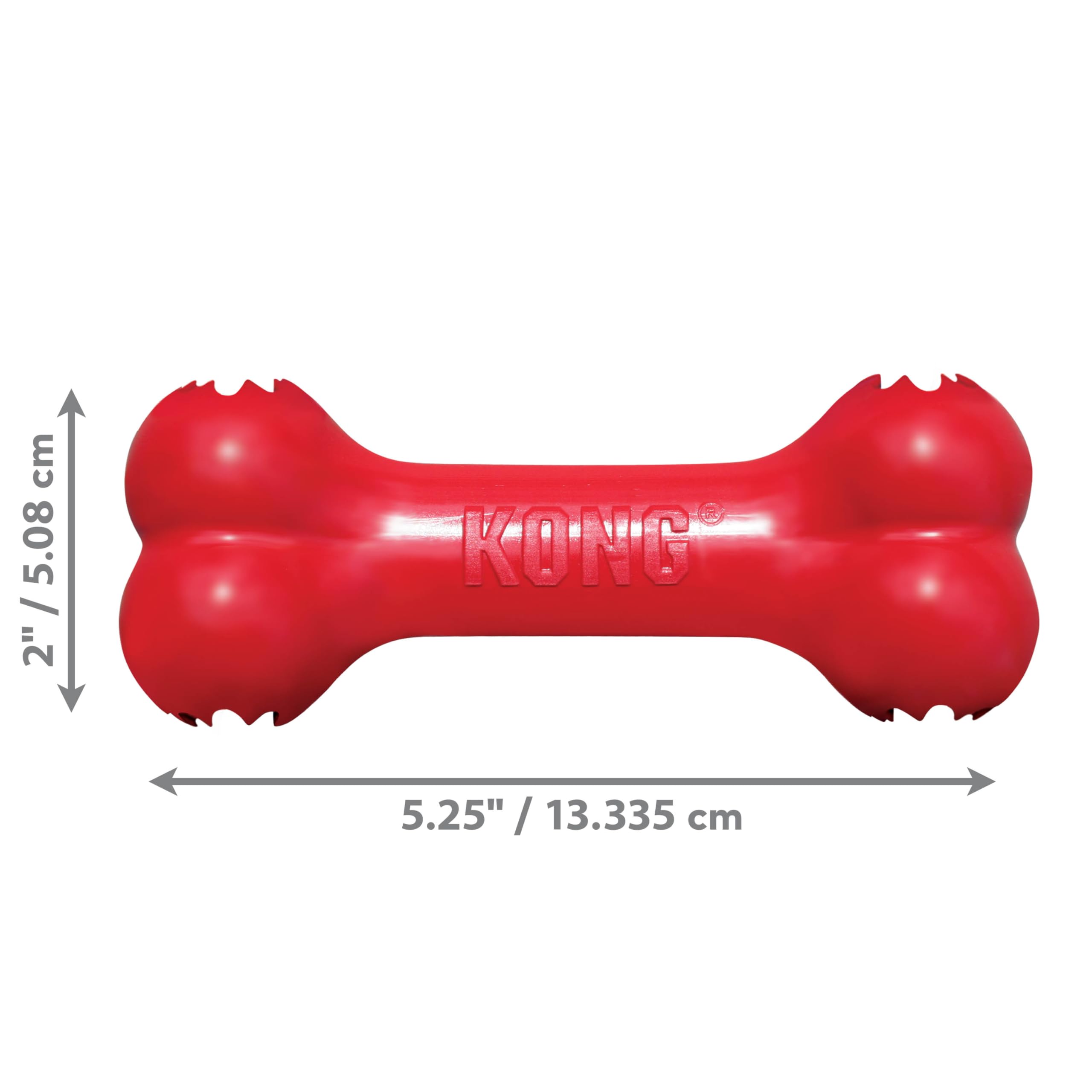 KONG Goodie Bone treat-dispensing image shows Easy Treat or Ziggies compatibility.