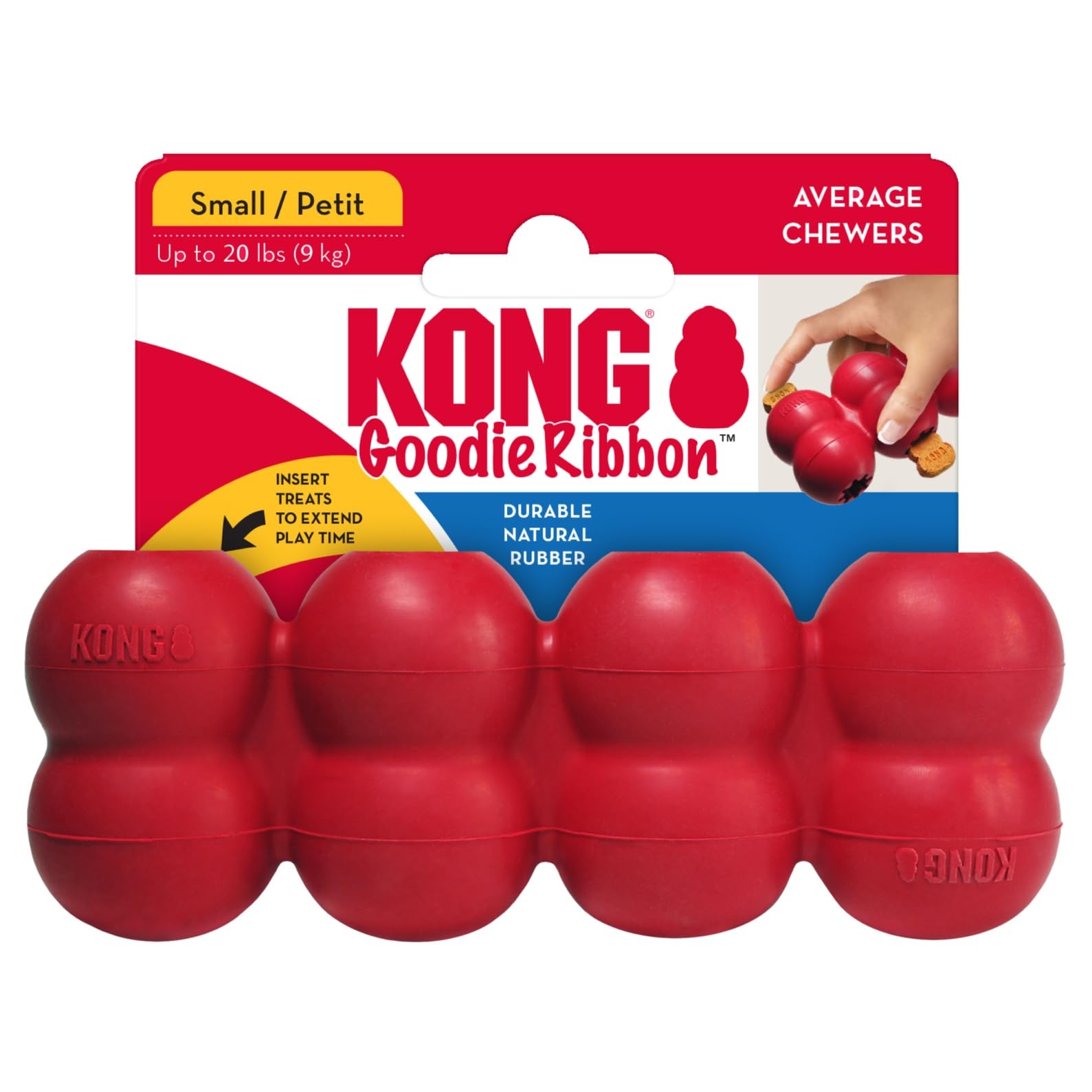 KONG Goodie Ribbon packaging, quality you can trust for enrichment