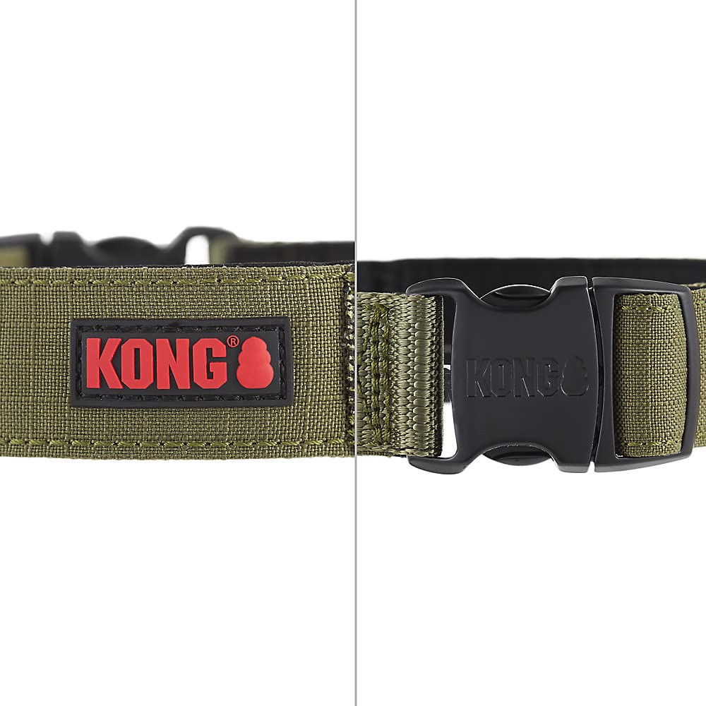 KONG attached handle enables quick control during lively strolls