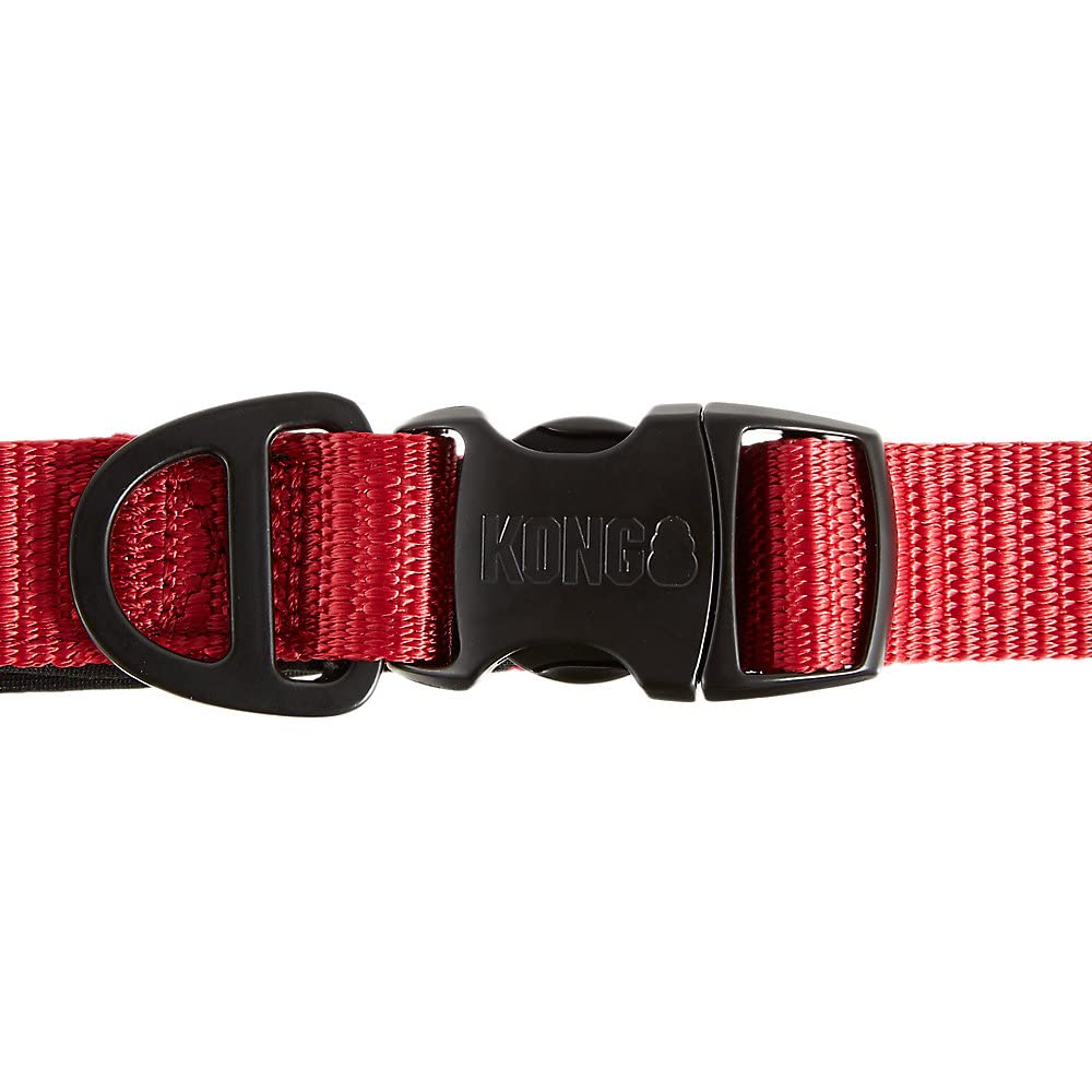 KONG hands-free waist strap enables walking, running, or training without holding the leash.
