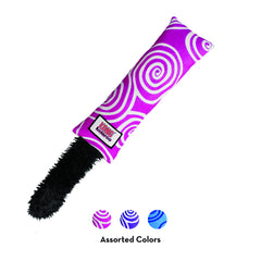 KONG Kickeroo Swirl fluttery tail image illustrates motion that sparks chasing instincts