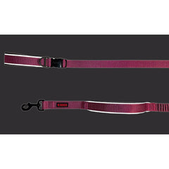 KONG leash traffic-handle pink demonstrates added control in crowded settings