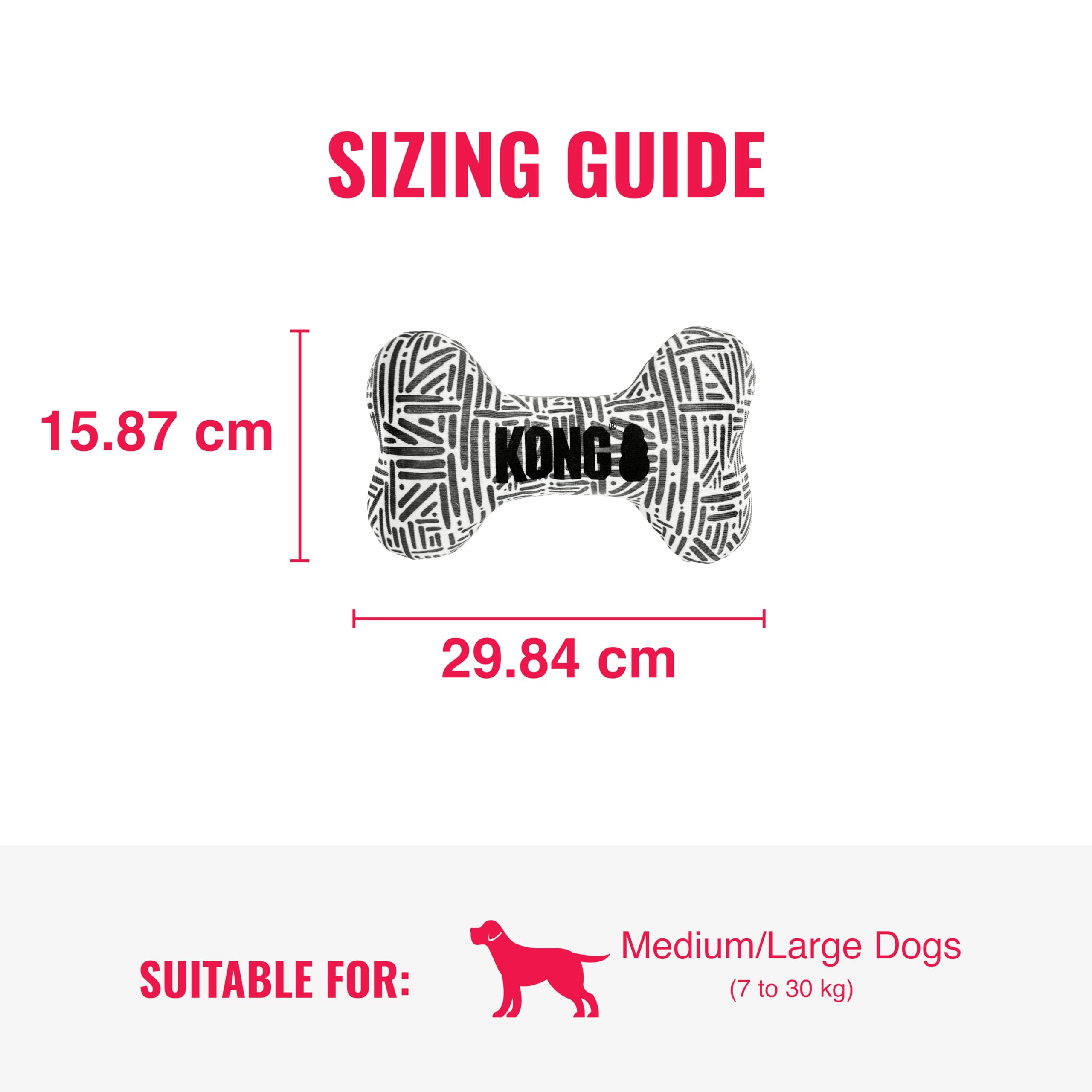 KONG Maxx Bone MD in hand during interactive playtime.