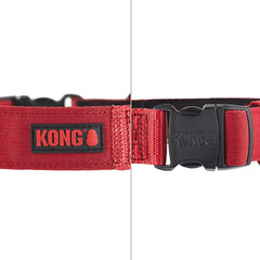 KONG padded interior reduces friction with neoprene comfort on long strolls.