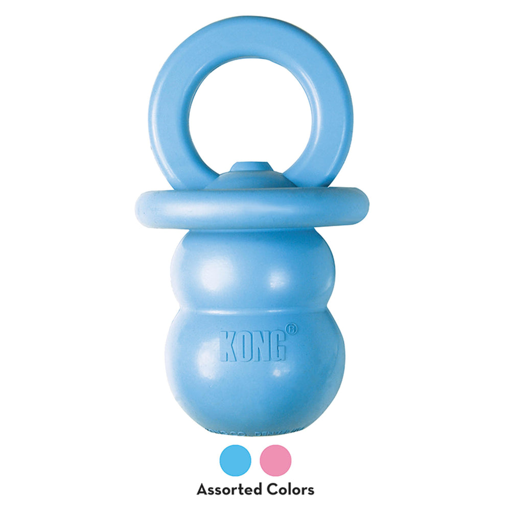 KONG Puppy Binkie highlights durable natural rubber for USA-made quality