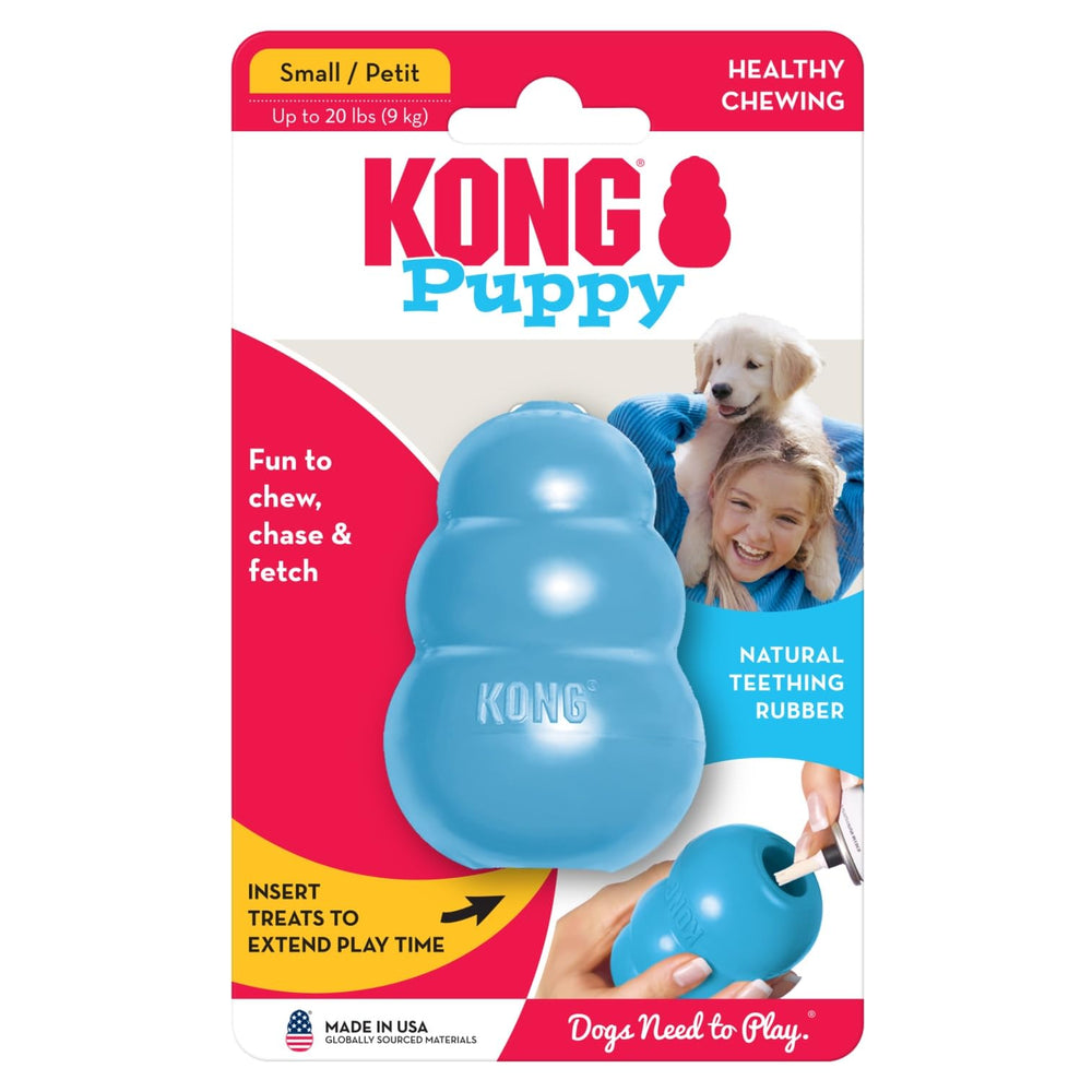 KONG Puppy chew-and-fetch versatility for play and exercise
