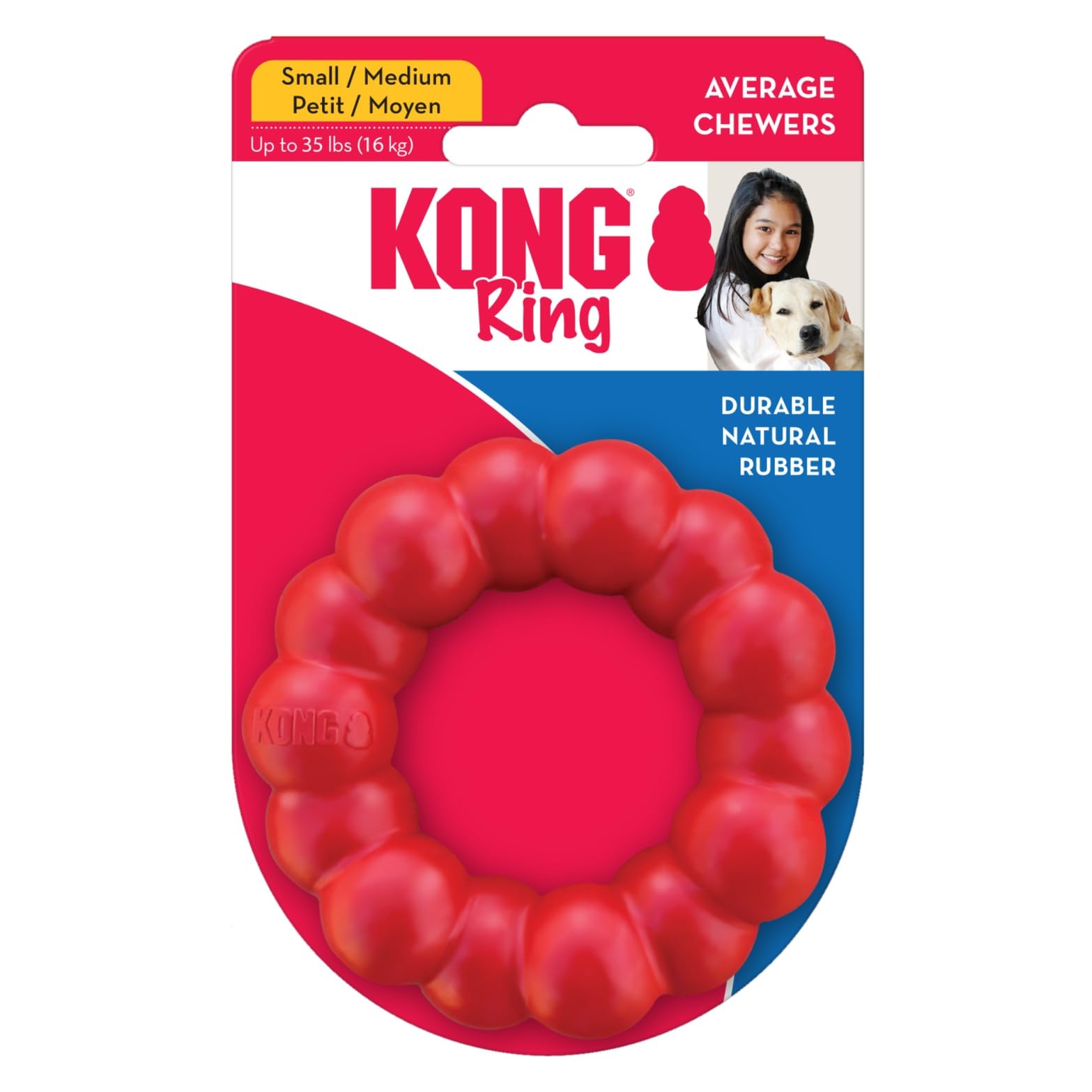 KONG Ring includes satisfaction guarantee for reassurance
