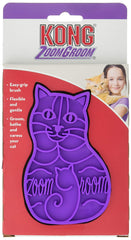 KONG Rubber Brush Cat design mimics playful pets for enjoyable grooming.