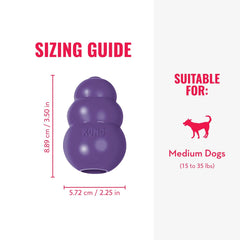 USA-made KONG Senior toy signaling trusted quality and safety