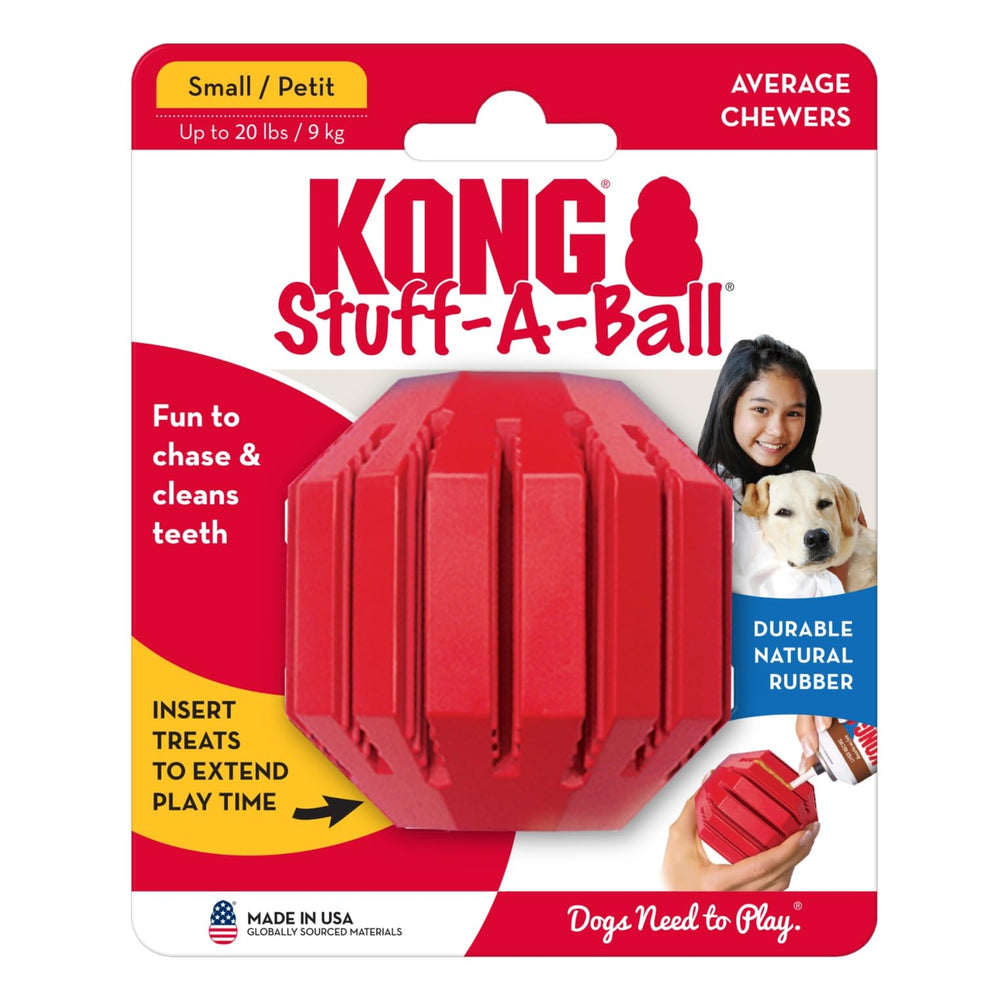 KONG Stuff-A-Ball satisfaction guarantee communicates trusted brand promise
