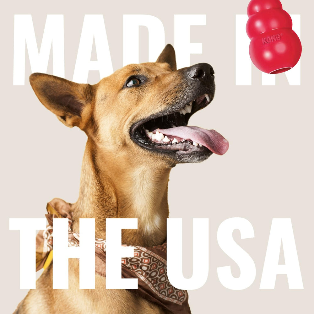 KONG Stuff-A-Ball us-made quality materials for safe play