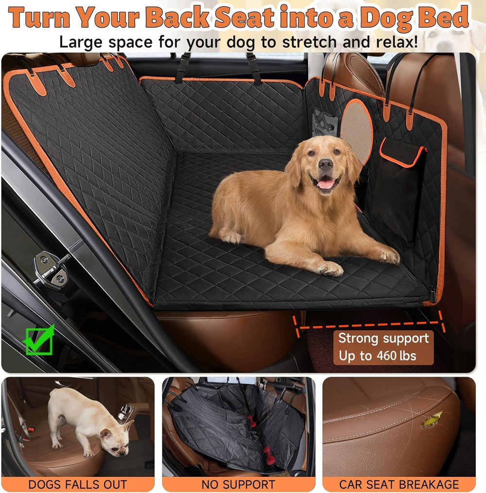 KONNAO dog seat cover universal fit protects interior across vehicles